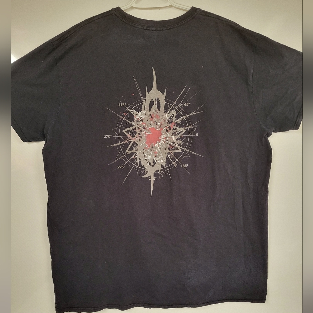 Slipknot Thrashed Bundle: Men's Faded Black XL + Black Large Band Graphic Tees - Picture 2 of 10